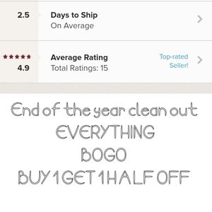 End of the year clean out